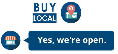 Yes, we're open